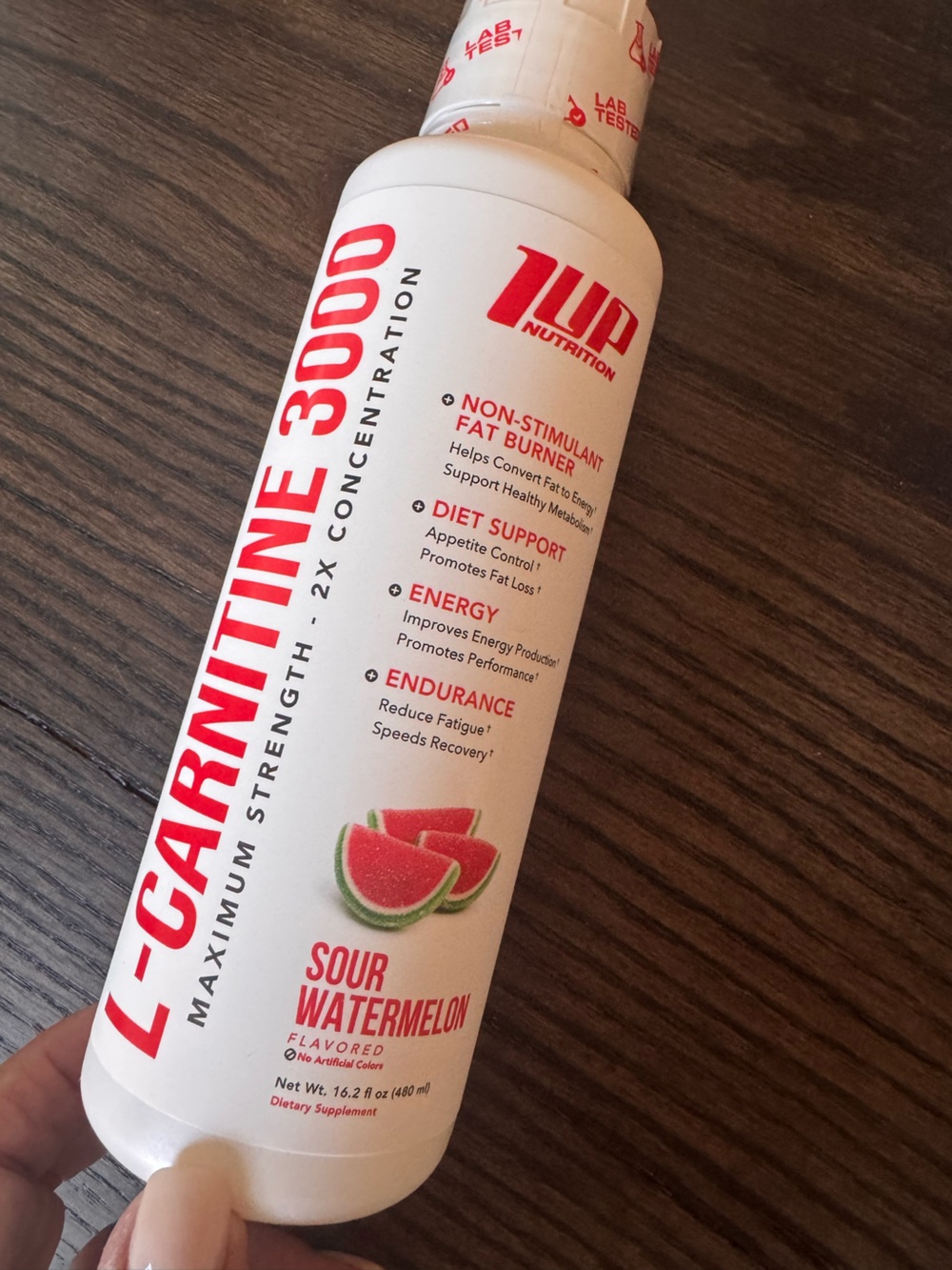 1UP Nutrition L-Carnitine Liquid Supplement - Watermelon